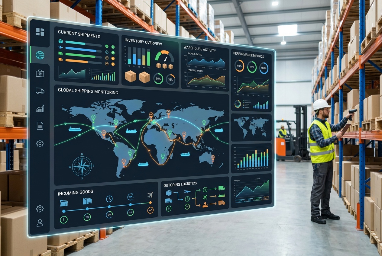 Logistics and Inventory Management Interface